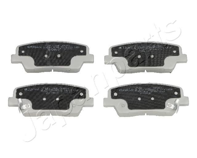 JAPANPARTS PP-K11AF Brake Pad Set, disc brake