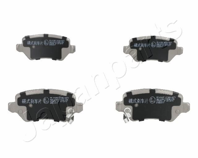 JAPANPARTS PP-K12AF Brake Pad Set, disc brake