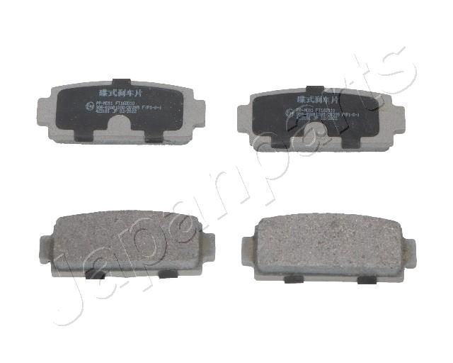 JAPANPARTS PP-MC01 Brake Pad Set, disc brake