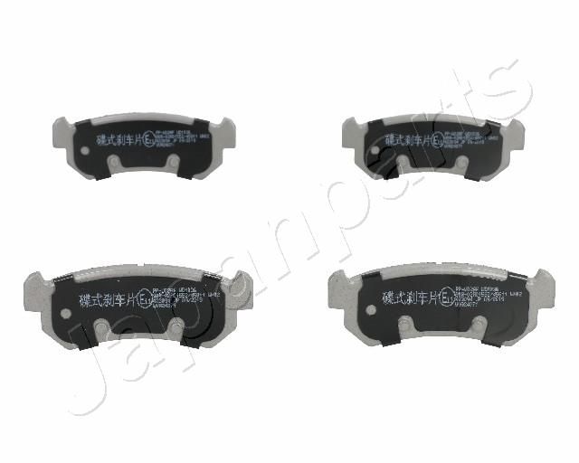 JAPANPARTS PP-W02AF Brake Pad Set, disc brake