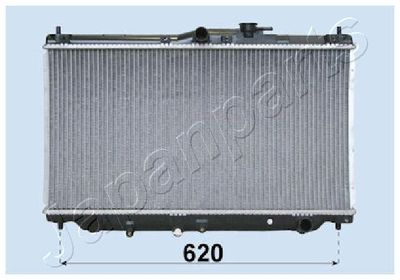 Radiator, engine cooling JAPANPARTS RDA012037