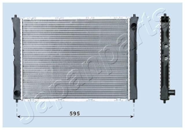 JAPANPARTS RDA012042 Radiator, engine cooling