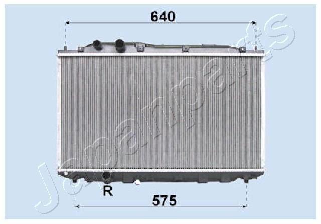 JAPANPARTS RDA193022 Radiator, engine cooling