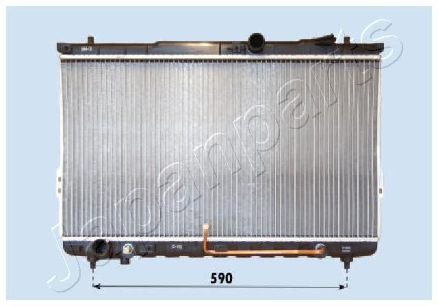 JAPANPARTS RDA283090 Radiator, engine cooling