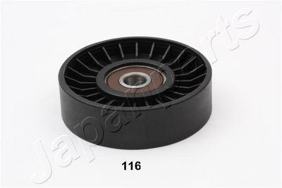 Deflection/Guide Pulley, V-ribbed belt JAPANPARTS RP-116