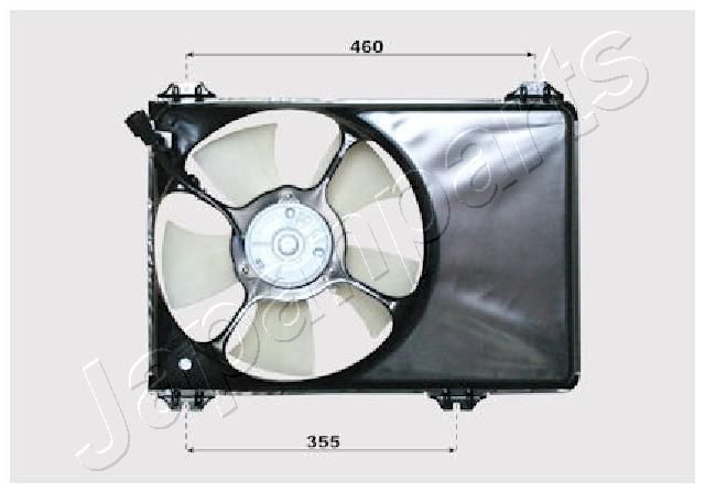JAPANPARTS VNT142001 Fan, engine cooling