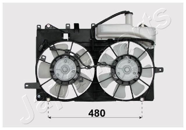 JAPANPARTS VNT152020 Fan, engine cooling