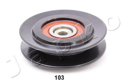 Deflection/Guide Pulley, V-ribbed belt JAPKO 129103