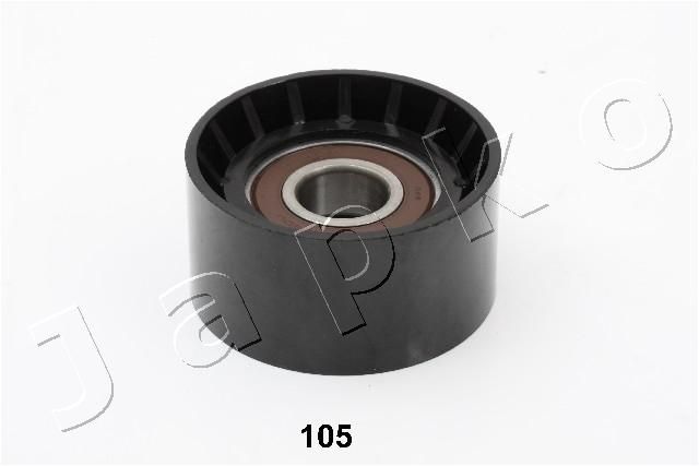 JAPKO 129105 Deflection/Guide Pulley, V-ribbed belt