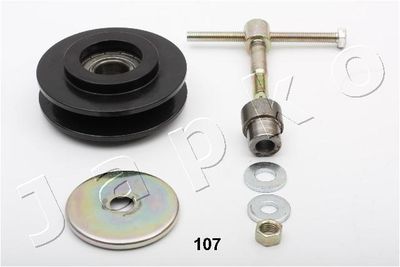 Deflection/Guide Pulley, V-ribbed belt JAPKO 129107