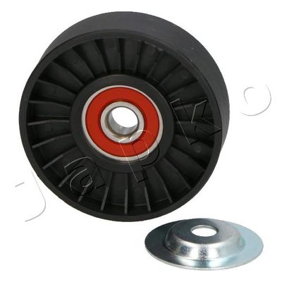 Deflection/Guide Pulley, V-ribbed belt JAPKO 129128