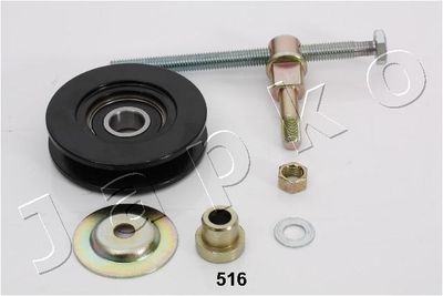 Deflection/Guide Pulley, V-ribbed belt JAPKO 129516