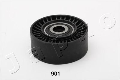 Deflection/Guide Pulley, V-ribbed belt JAPKO 129901