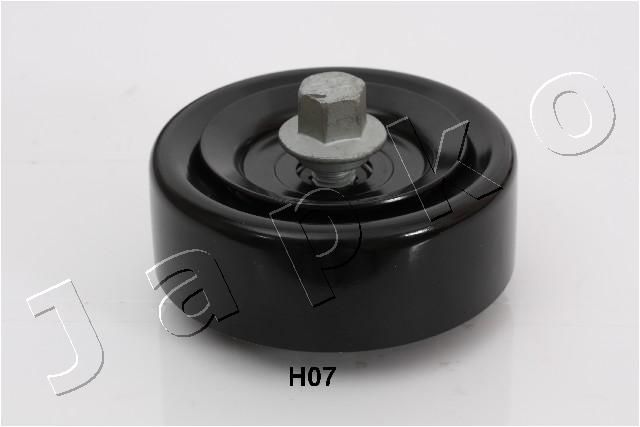 JAPKO 129H07 Deflection/Guide Pulley, V-ribbed belt