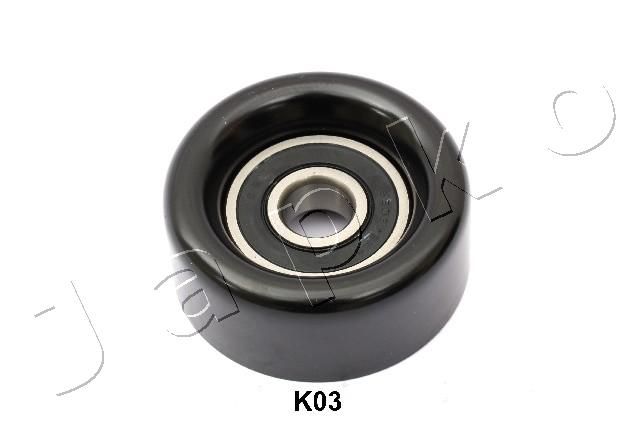 JAPKO 129K03 Deflection/Guide Pulley, V-ribbed belt