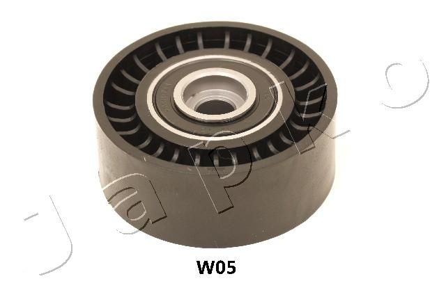 JAPKO 129W05 Deflection/Guide Pulley, V-ribbed belt