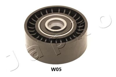 Deflection/Guide Pulley, V-ribbed belt JAPKO 129W05