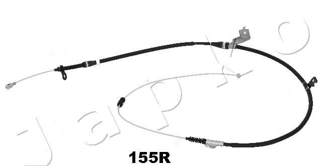 JAPKO 131155R Cable Pull, parking brake
