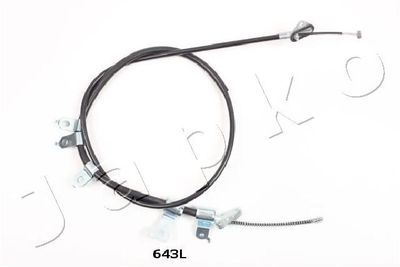 Cable Pull, parking brake JAPKO 131643L