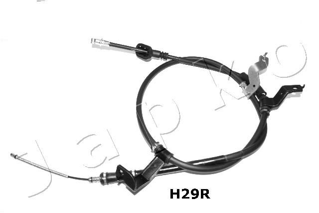 JAPKO 131H29R Cable Pull, parking brake