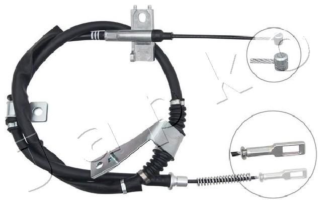 JAPKO 131S03R Cable Pull, parking brake