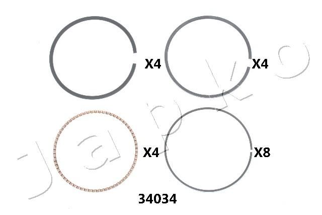 JAPKO 434034J Piston Ring