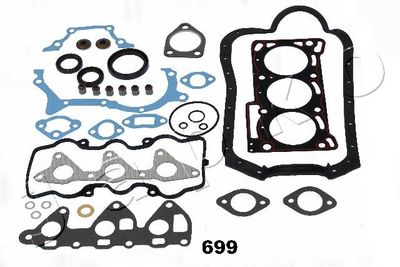 Full Gasket Kit, engine JAPKO 49699