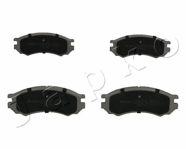 JAPKO 50010 Brake Pad Set, disc brake