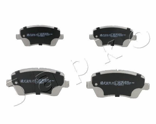 JAPKO 50013 Brake Pad Set, disc brake