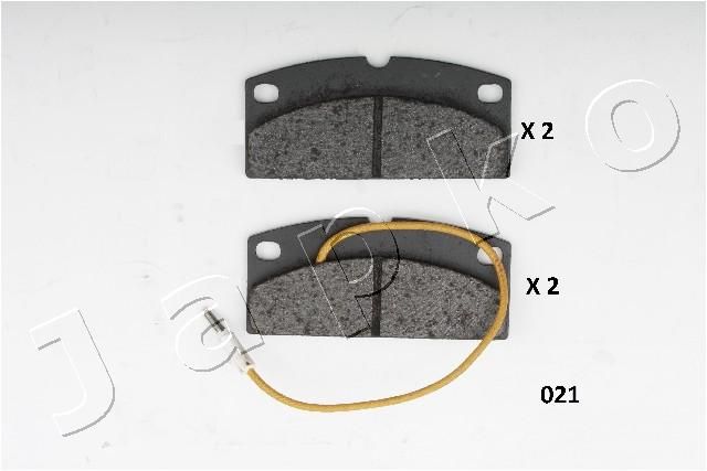 JAPKO 50021 Brake Pad Set, disc brake