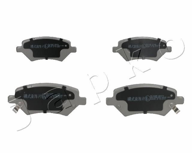 JAPKO 50022 Brake Pad Set, disc brake
