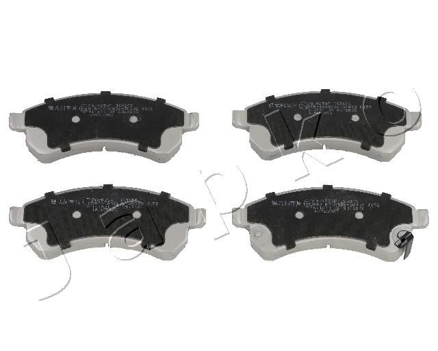 JAPKO 50025 Brake Pad Set, disc brake