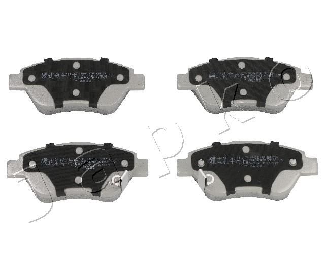 JAPKO 500400 Brake Pad Set, disc brake