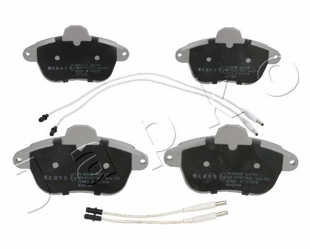 JAPKO 500632 Brake Pad Set, disc brake