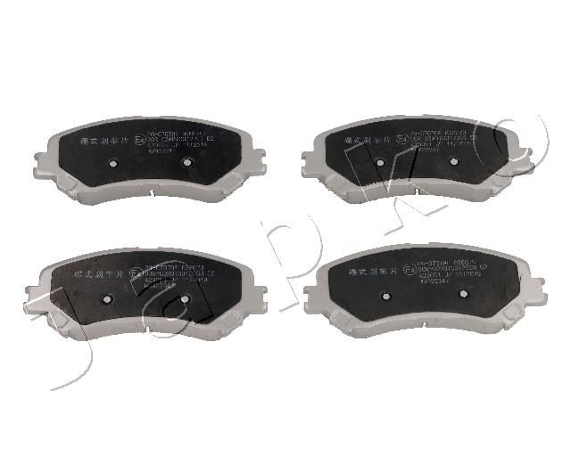 JAPKO 500707 Brake Pad Set, disc brake