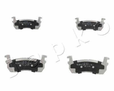 Brake Pad Set, disc brake JAPKO 50103