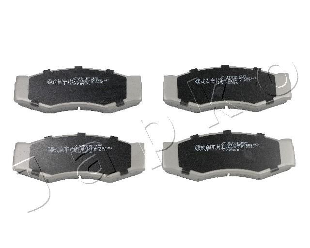 JAPKO 50111 Brake Pad Set, disc brake