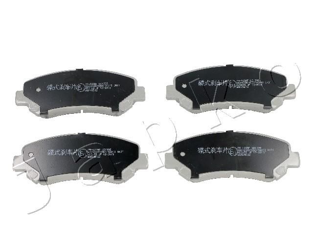 JAPKO 50123 Brake Pad Set, disc brake