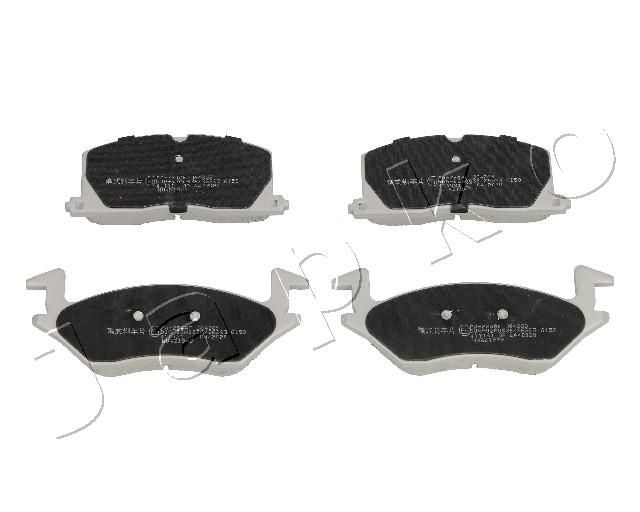JAPKO 50284 Brake Pad Set, disc brake
