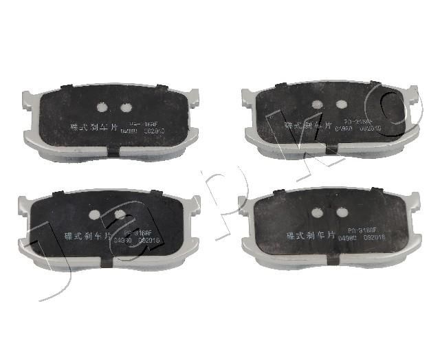 JAPKO 50316 Brake Pad Set, disc brake