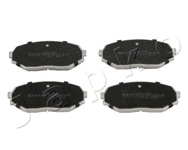JAPKO 50340 Brake Pad Set, disc brake