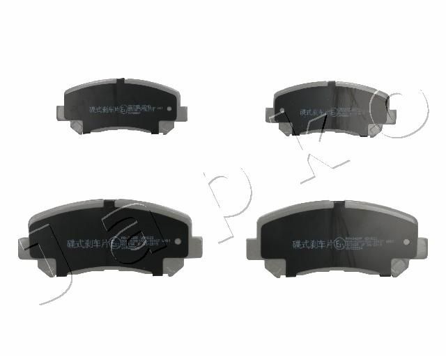 JAPKO 50348 Brake Pad Set, disc brake