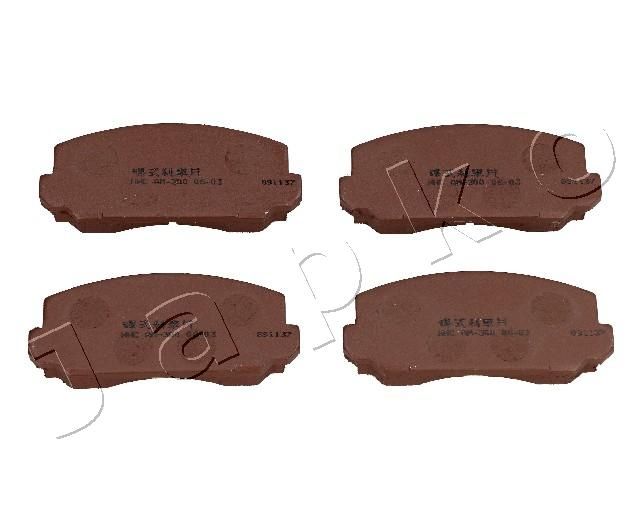 JAPKO 50406 Brake Pad Set, disc brake