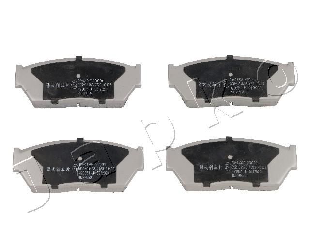 JAPKO 50413 Brake Pad Set, disc brake