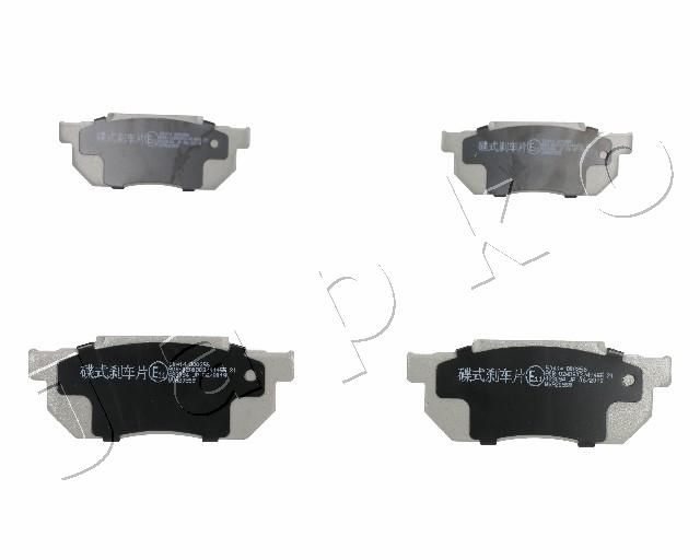 JAPKO 50414 Brake Pad Set, disc brake