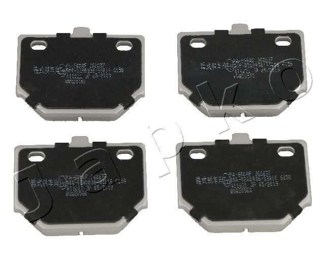 JAPKO 50600 Brake Pad Set, disc brake