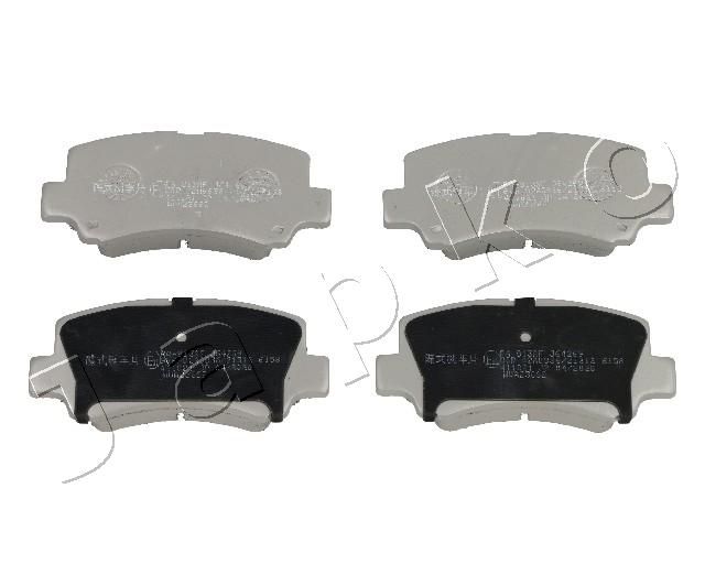 JAPKO 50813 Brake Pad Set, disc brake