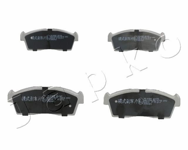 JAPKO 50825 Brake Pad Set, disc brake