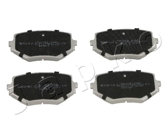 JAPKO 50893 Brake Pad Set, disc brake