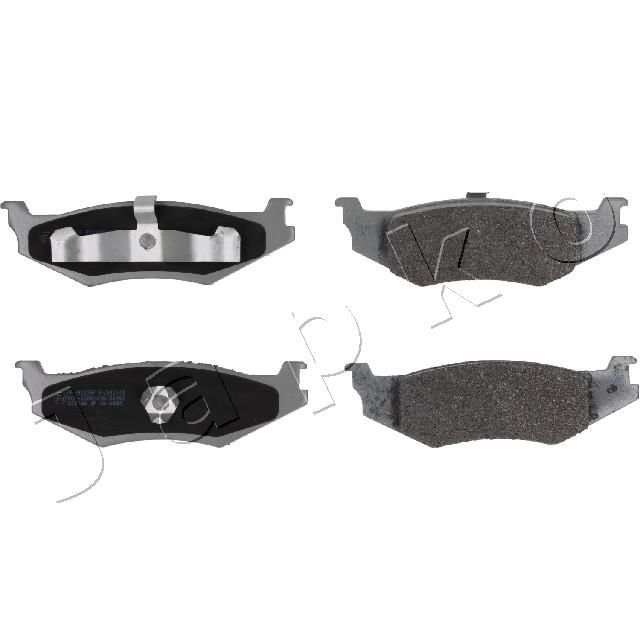 JAPKO 509003 Brake Pad Set, disc brake